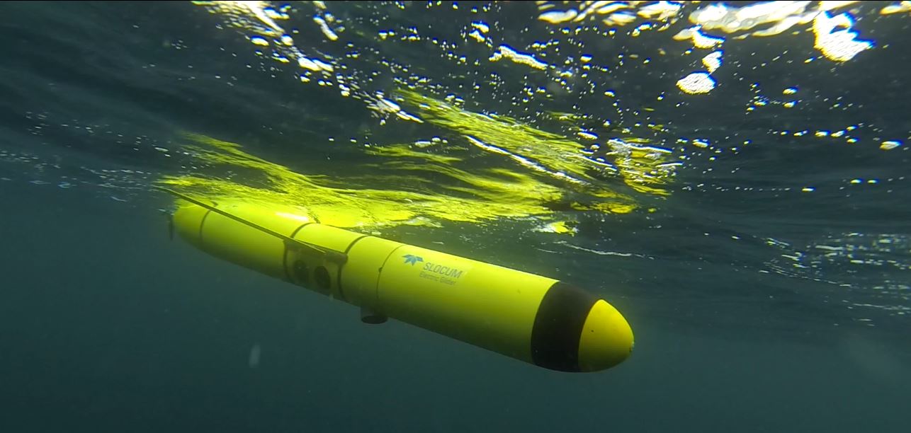 Capture ES853 Slocum underwater 1